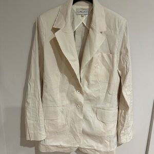 Women's Cream Blazer